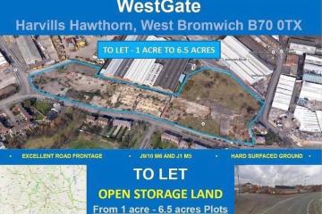 3.5 acres remaining to LET at WestGate, West Bromwich